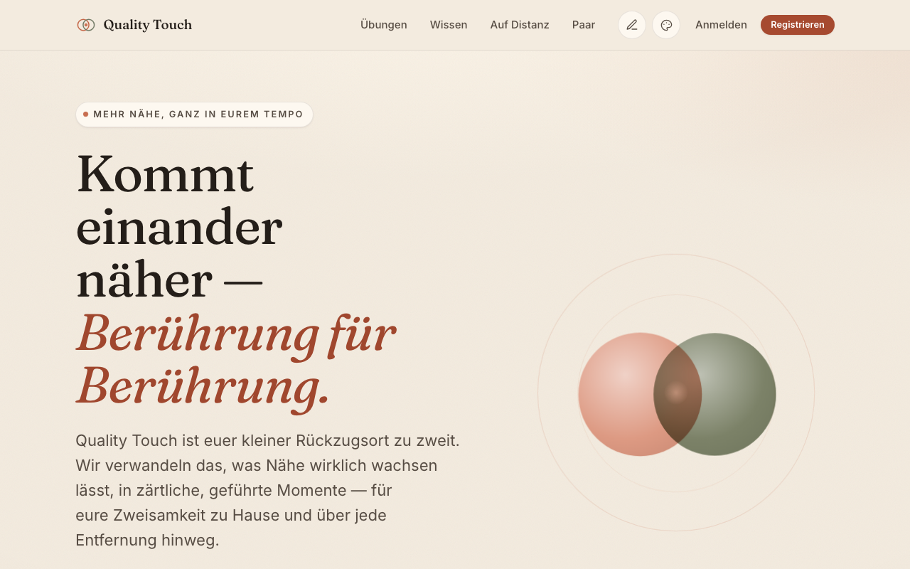 Screenshot von Quality Touch